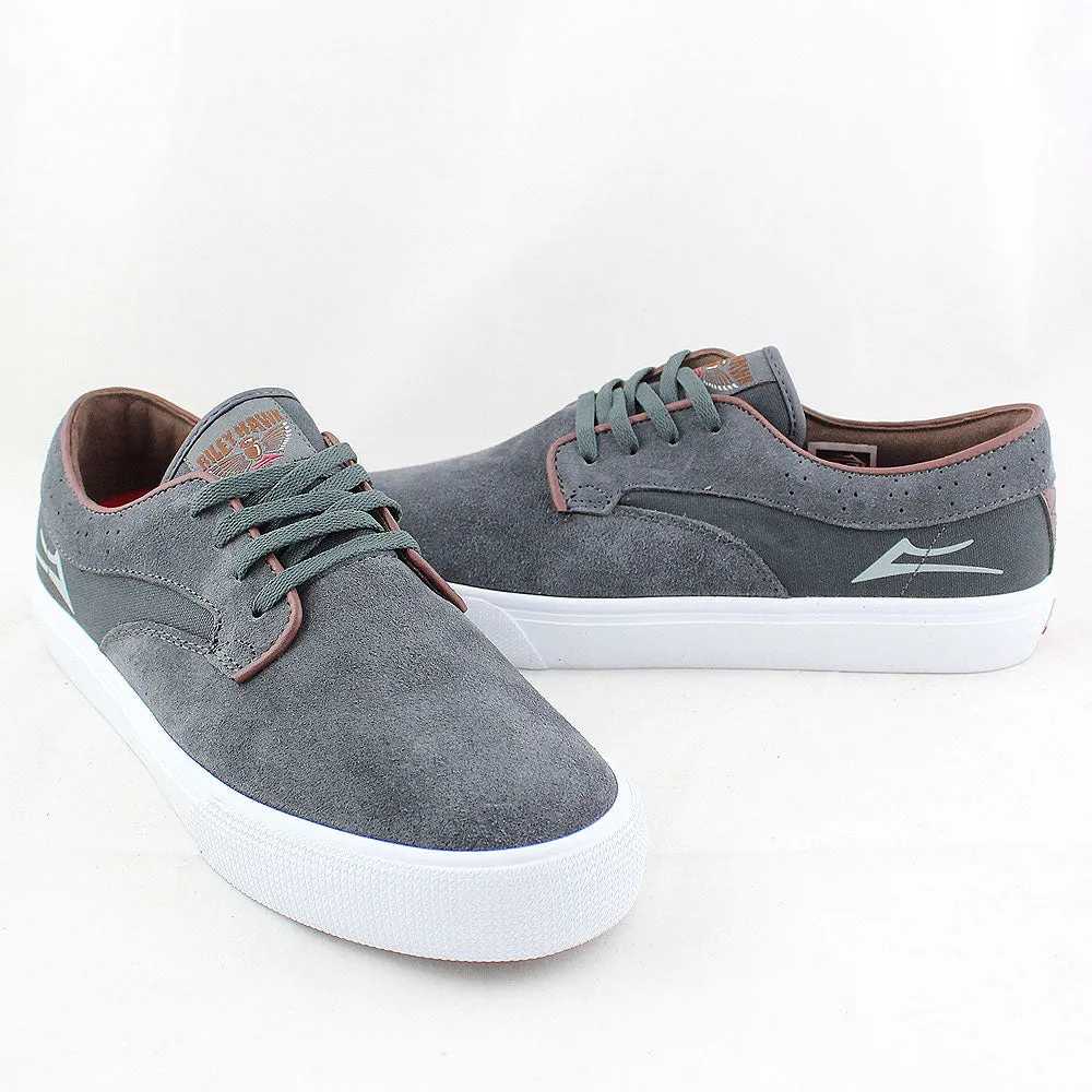 Lakai Shoes Riley Hawk - Gargoyle Suede