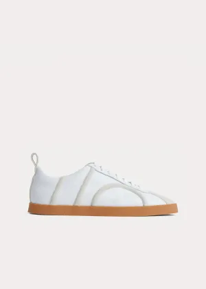 Leather sneakers off-white