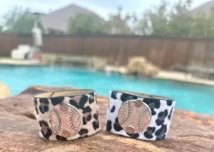 Leopard Sports Cuffs (Baseball/Softball/Soccer/Football)