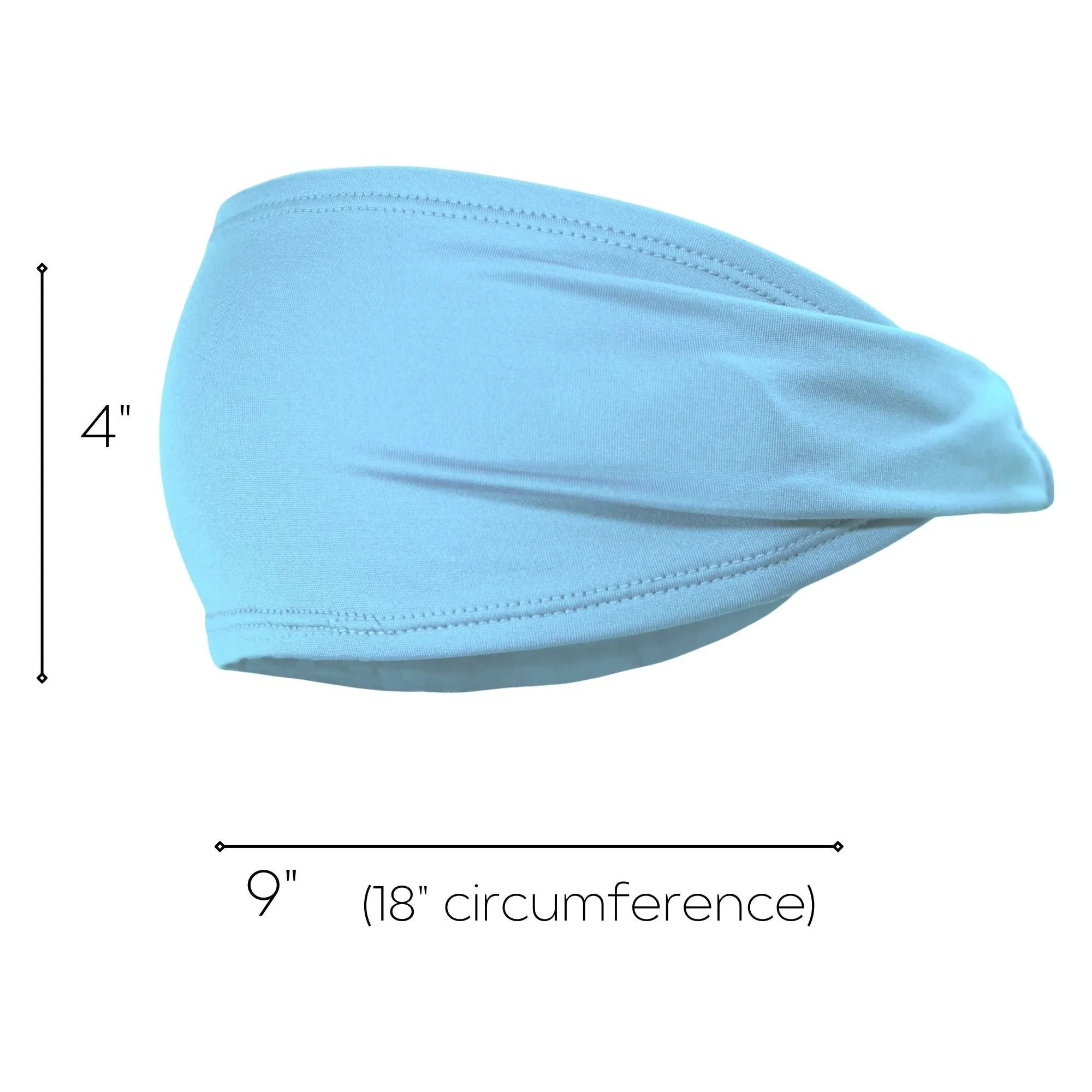 Light Blue Performance Headband