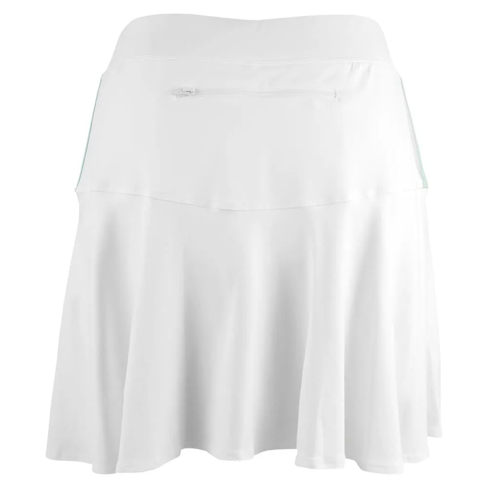 Lija Women's Be Your Best Dash Skort - White