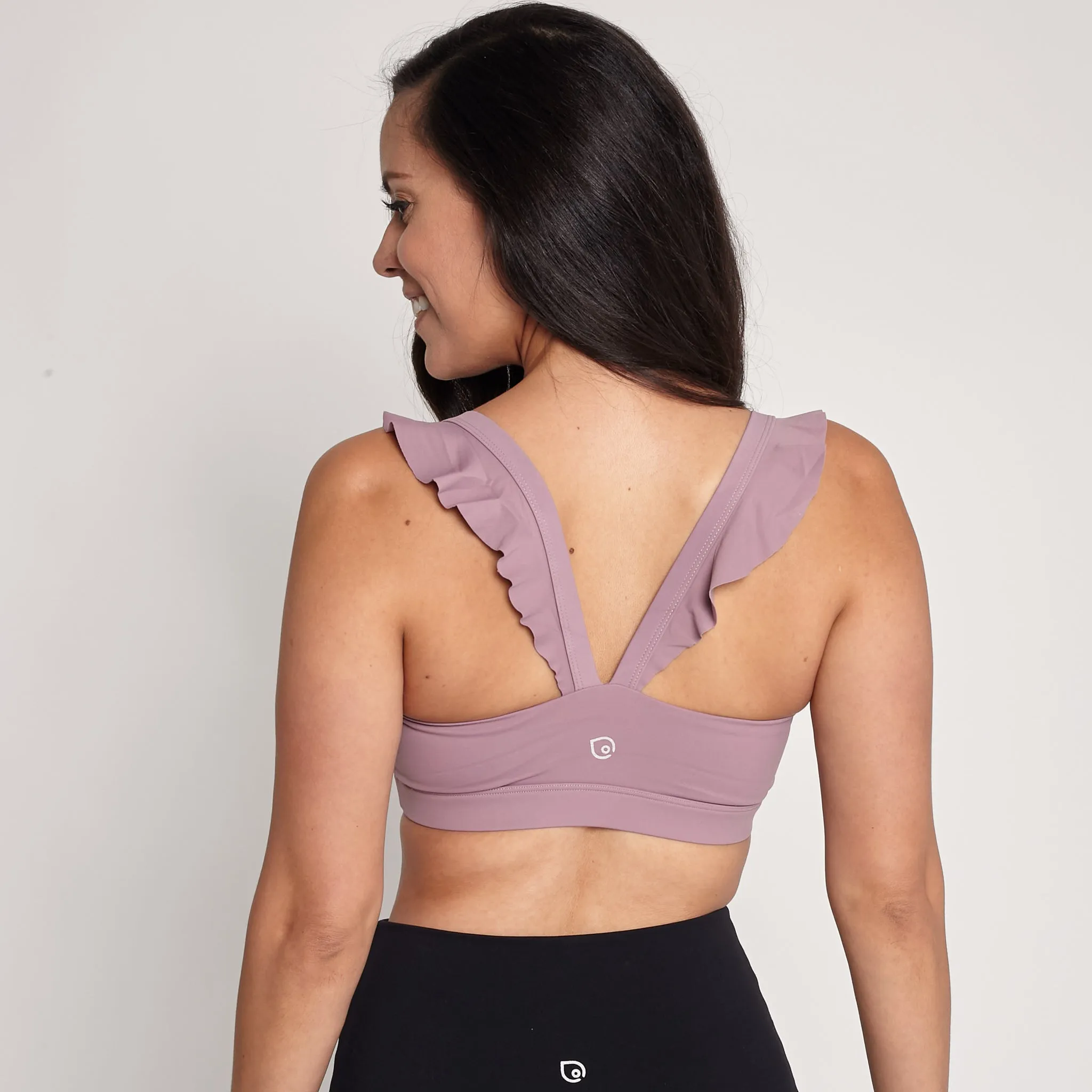 Madison - Medium Support Nursing Sport Bra (Lavender Smoke)