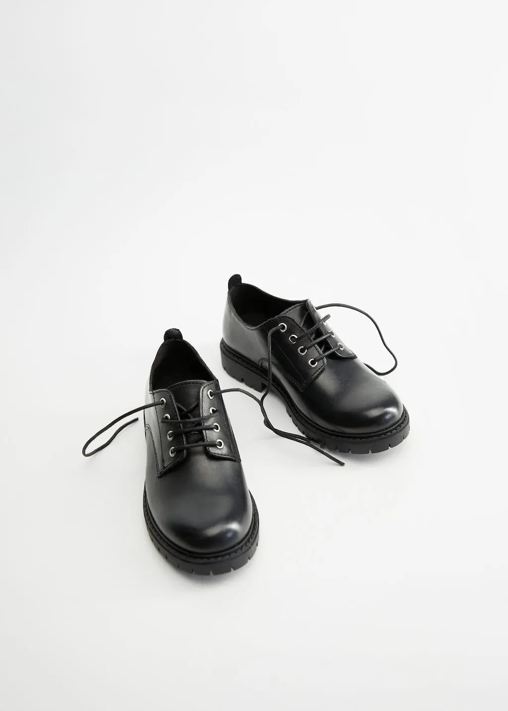 Mango Chris Lace-up Real Leather Older Boys Shoes