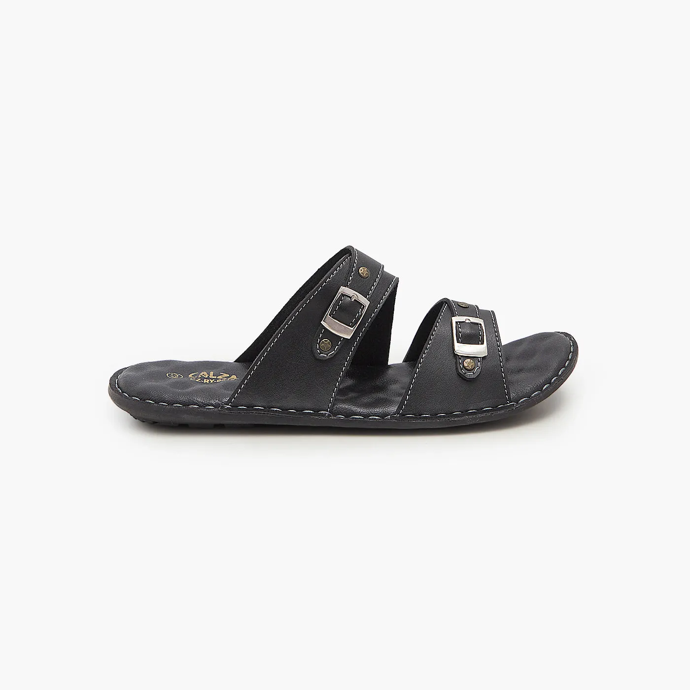 Men's Buckled Chappal