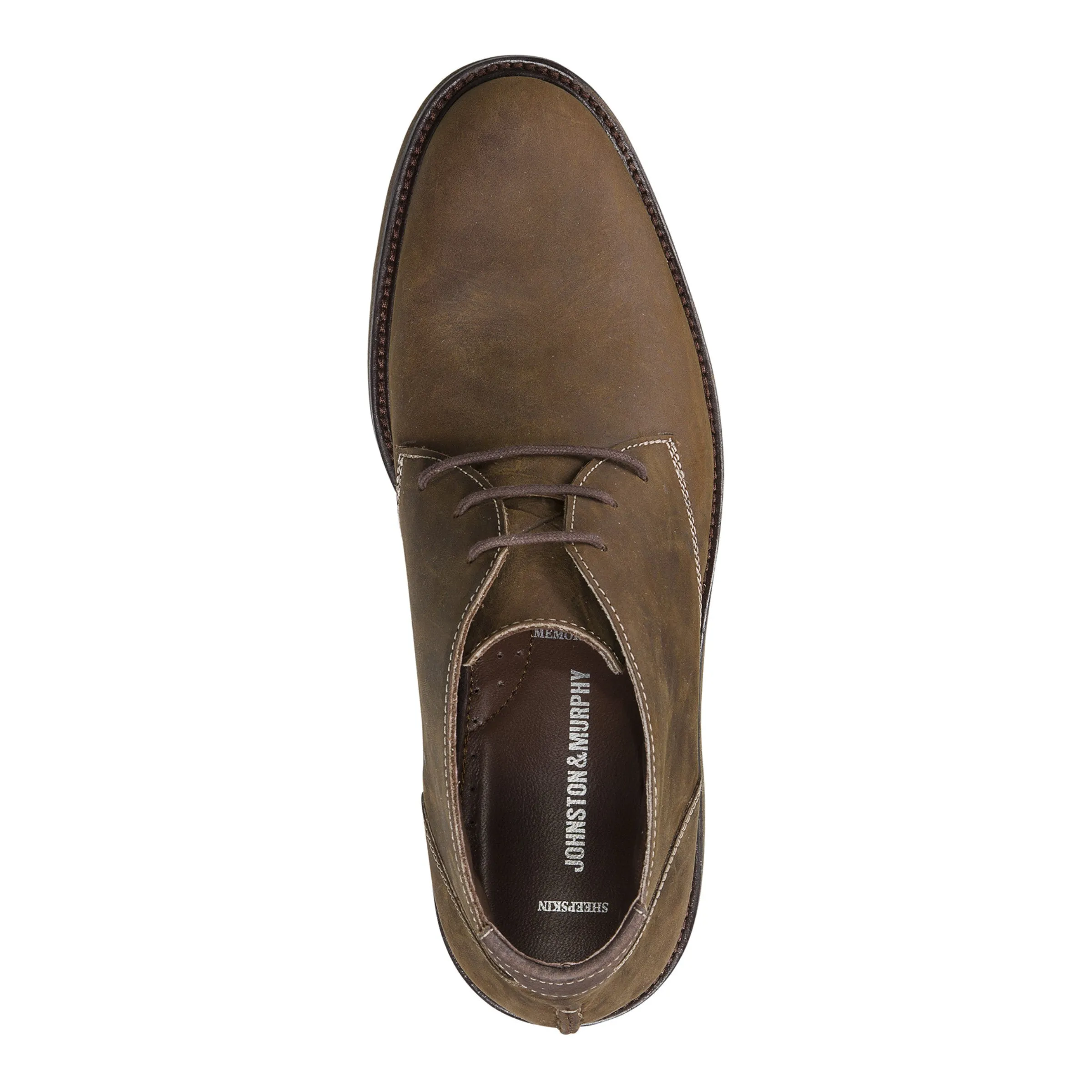 Men's Johnston & Murphy Copeland Chukka Color: Tan Oiled Full Grain