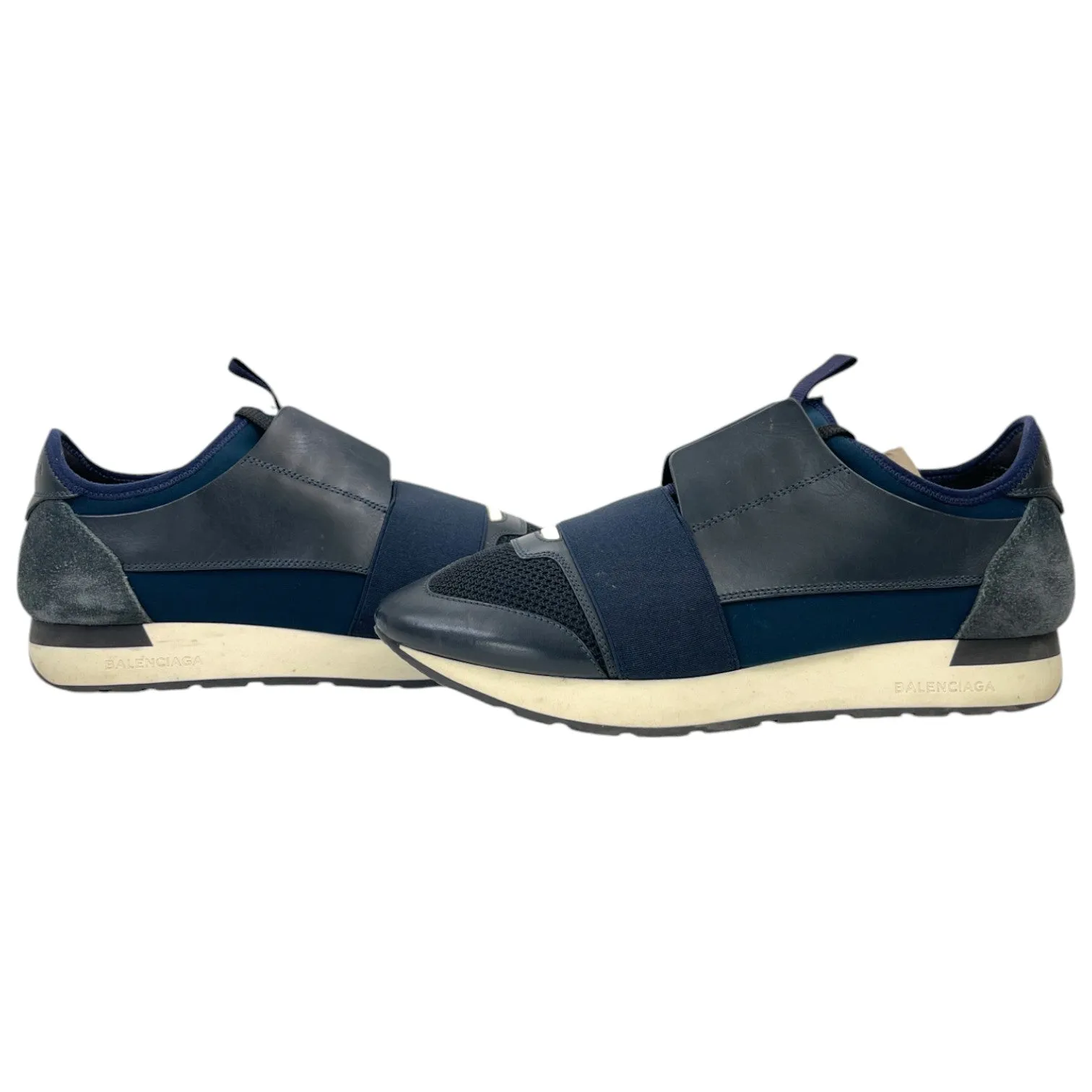 Men's Race Runner Low Trainers Navy Size EU 40 / UK 6