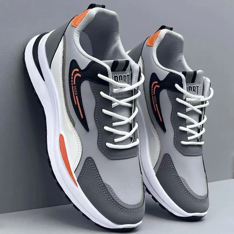 New large men's breathable sports shoes