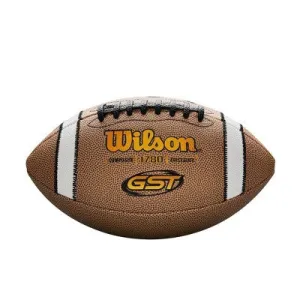 New - Wilson GST Competition Official Size Football - Brown