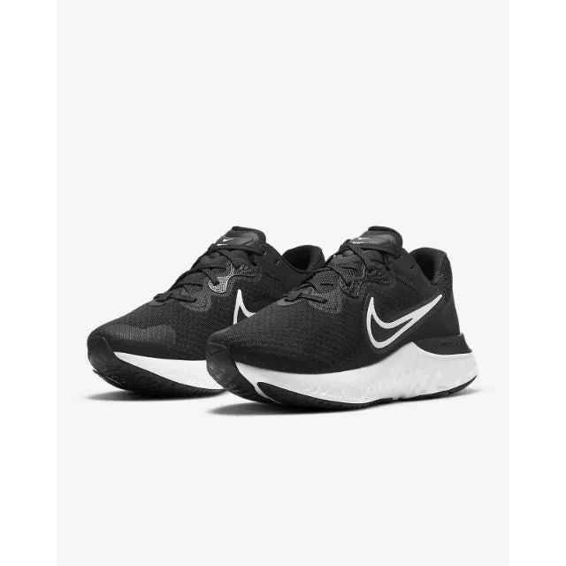 Nike Renew Run Men Running Shoes Black/White