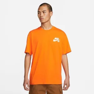 Nike SB Classic Logo Skate Tee Safety Orange