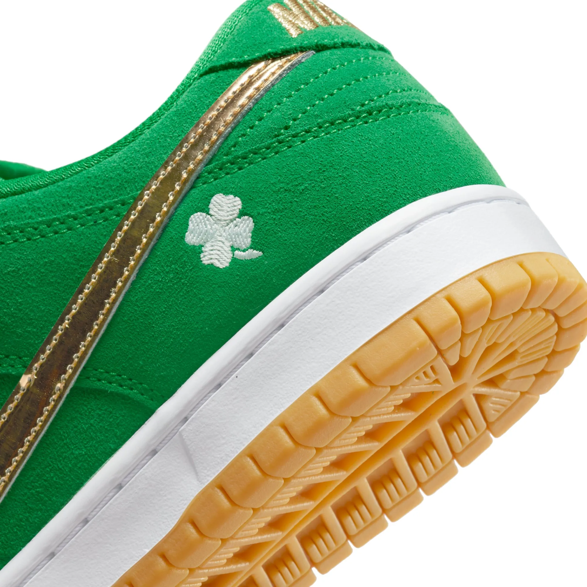 Nike SB Mens Dunk Low Pro Lucky Green Shoes