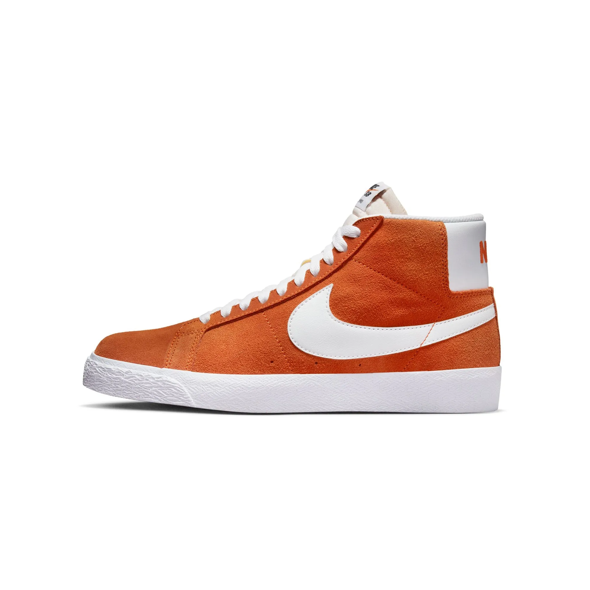 Nike SB Mens Zoom Blazer Mid Shoes Safety Orange