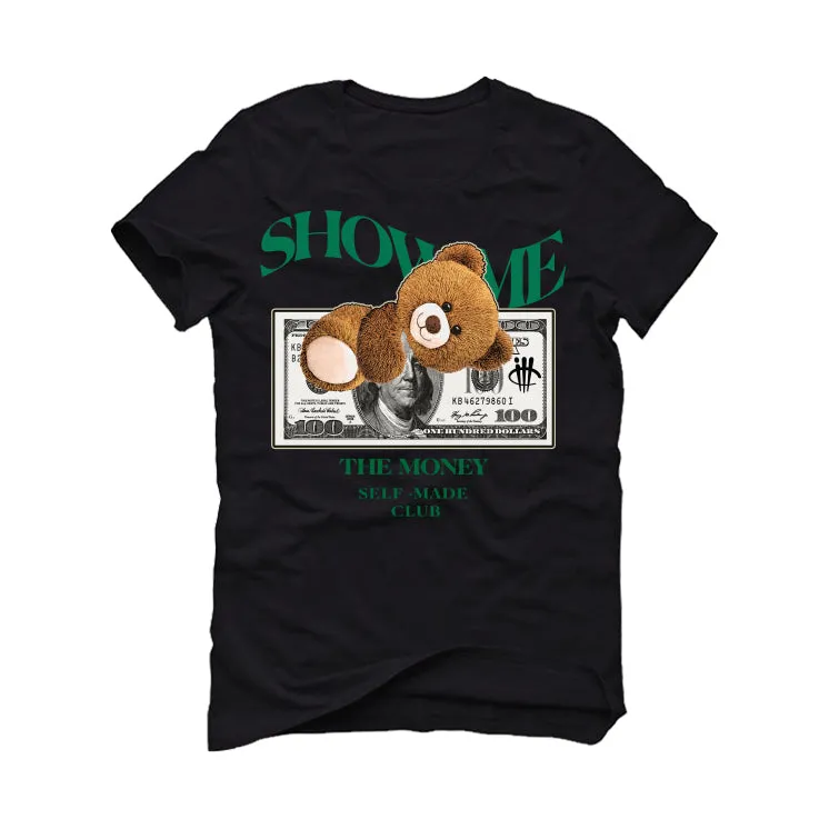 Nike SB x Air Jordan 4 “Pine Green” | illcurrency Black T-Shirt (SHOW ME)