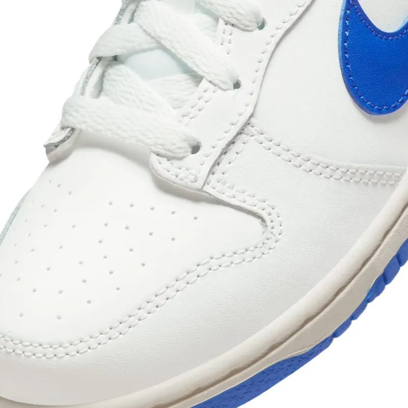 Nike scarpa sneakers da bambino Dunk Low DH9756 105 bianco-azzurro