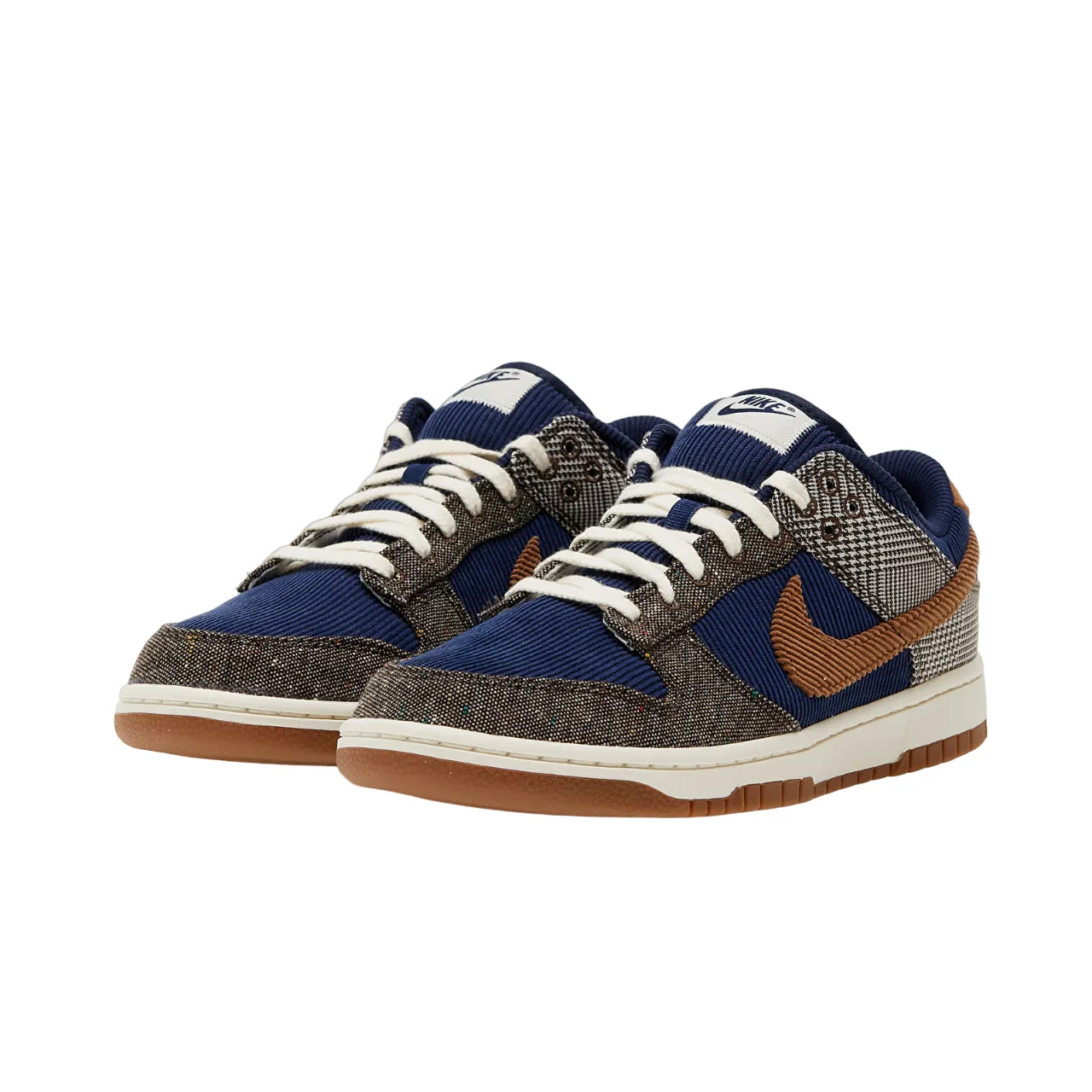 Nike scarpa sneakers da uomo Dunk Low Premium FQ8749-410 blu marrone