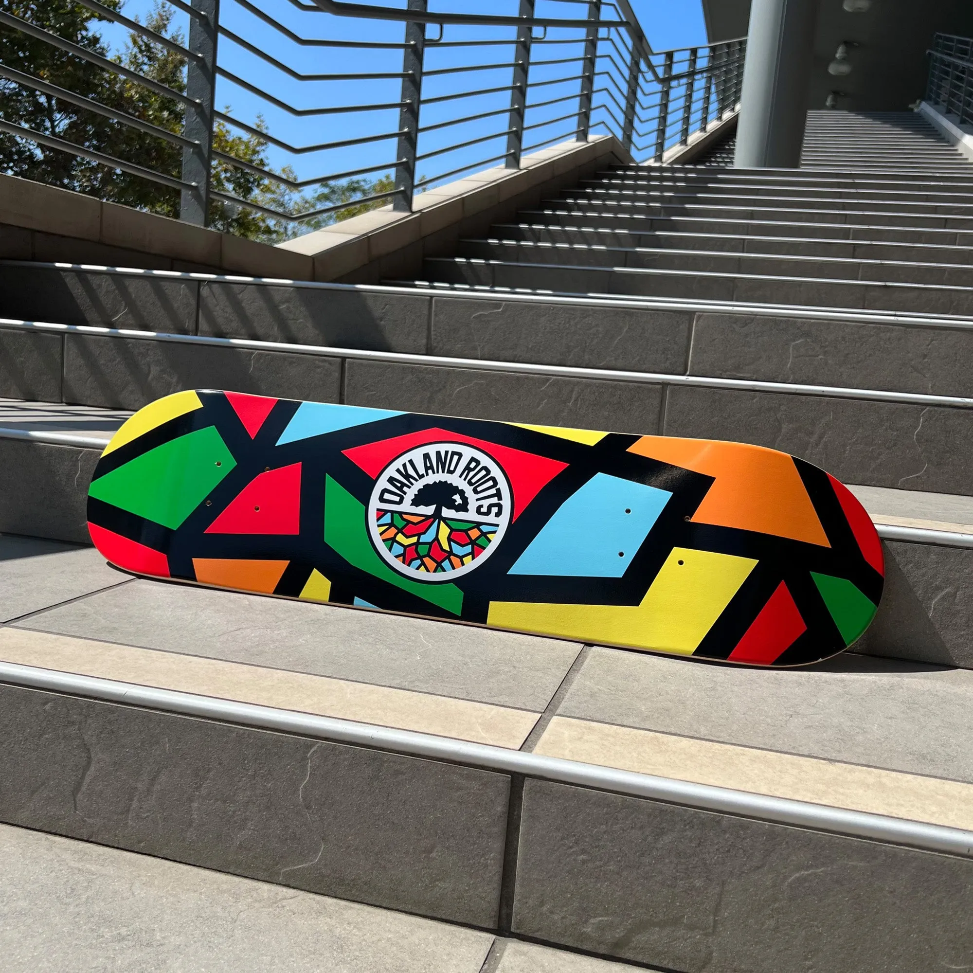 Oakland Roots SC Logo Skate Deck