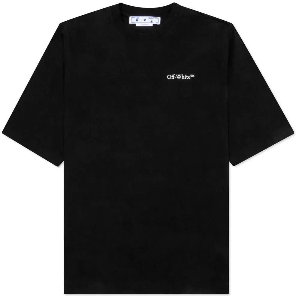 Off-White Caravaggio Crownin Skate S/S Black T-Shirt