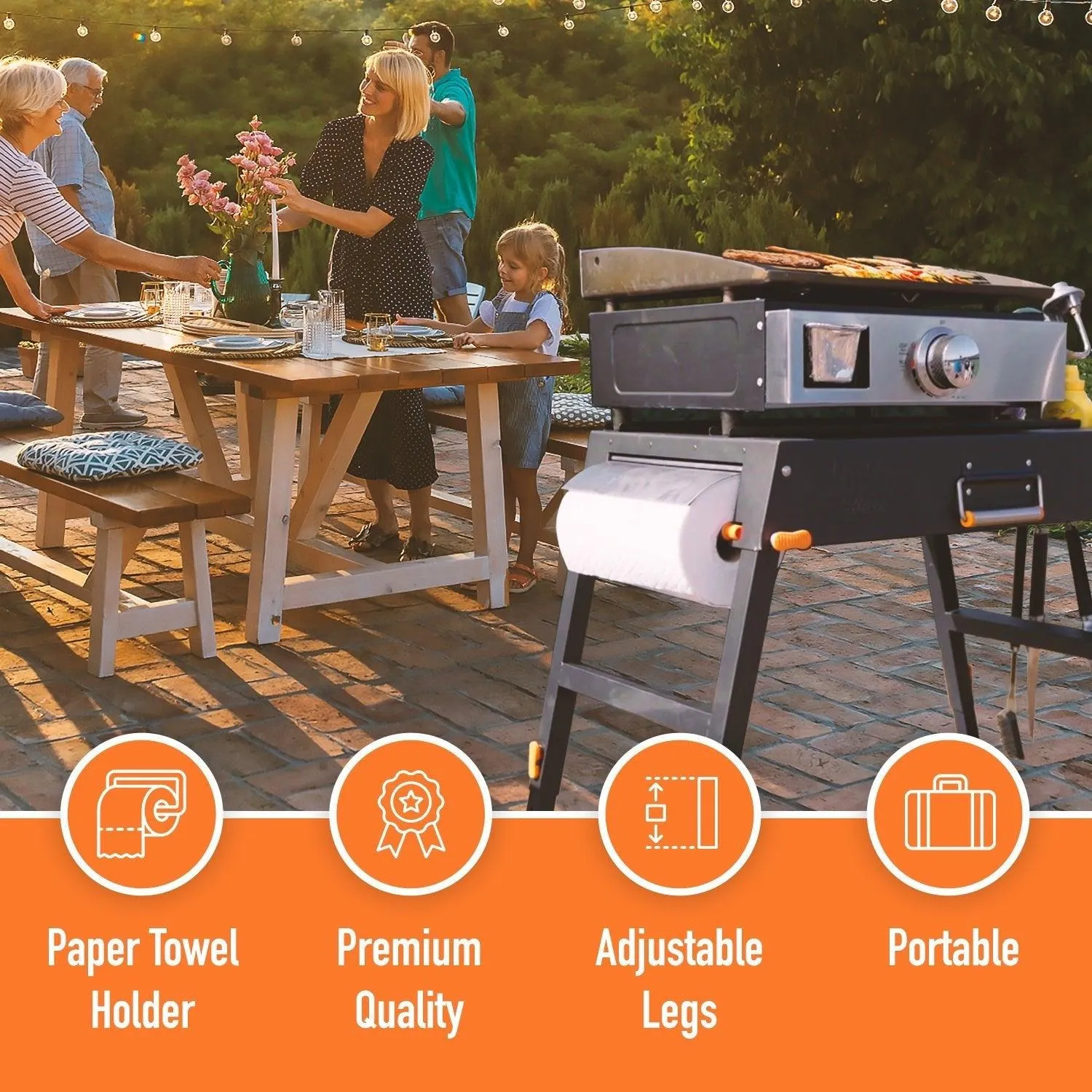 Outdoor Griddle Table