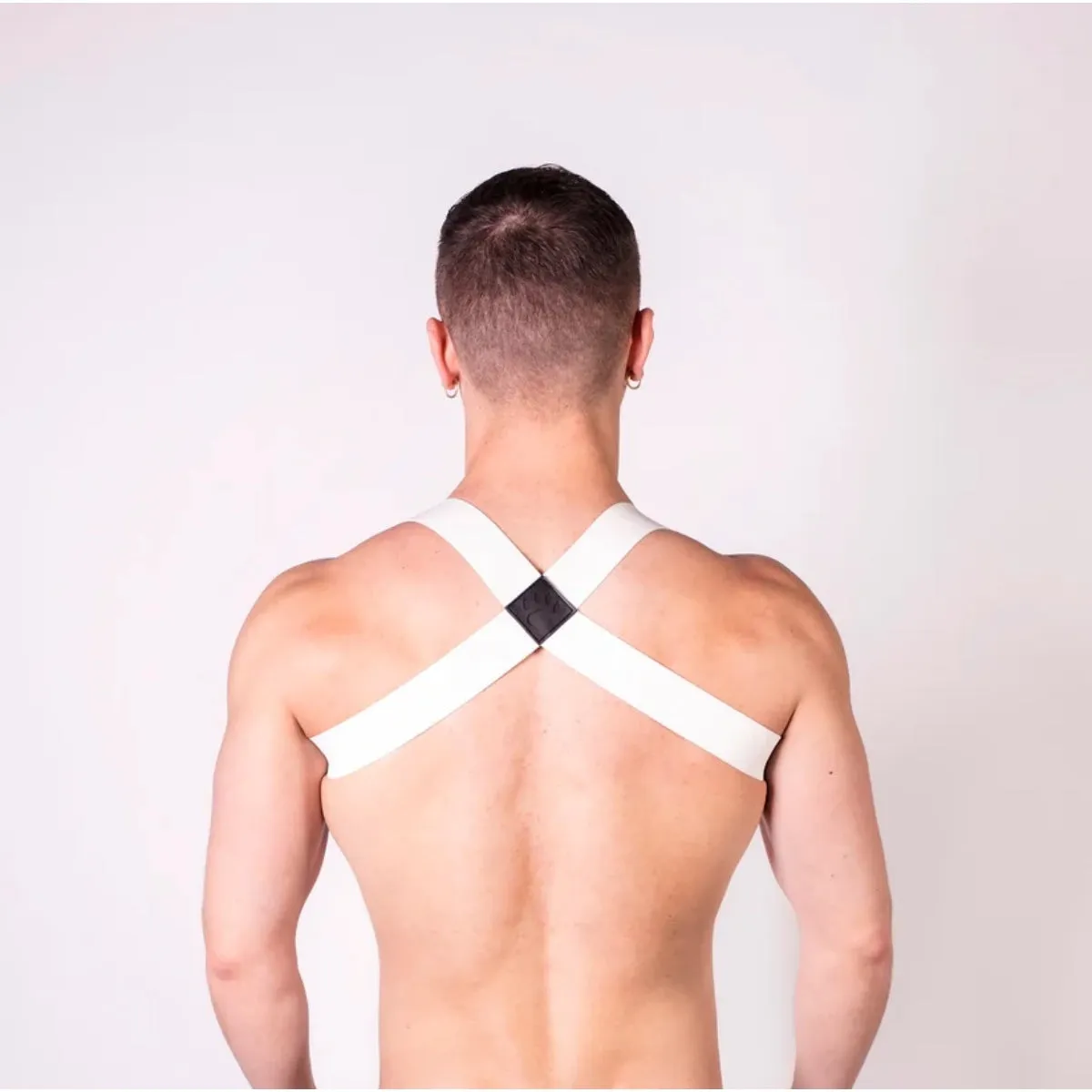 Prowler RED Sports Harness Lite White