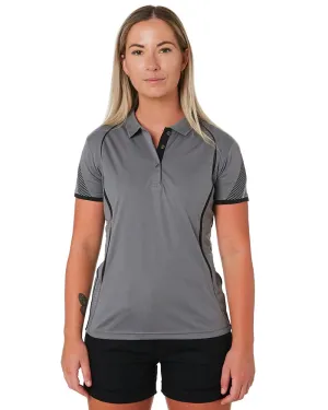 Razor Ladies Polo - Ash/Black