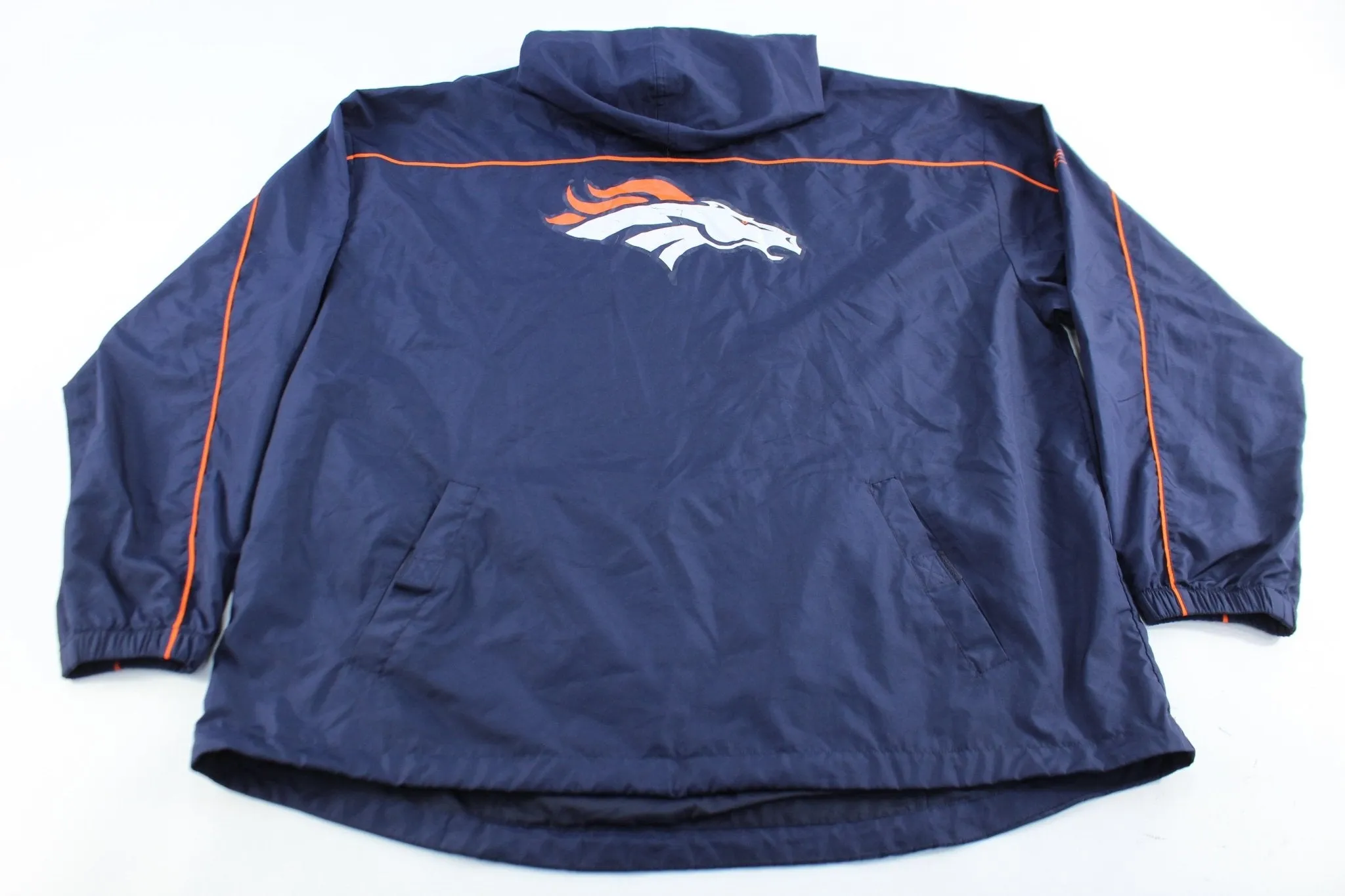 Reebok Logo Denver Broncos Pullover Jacket