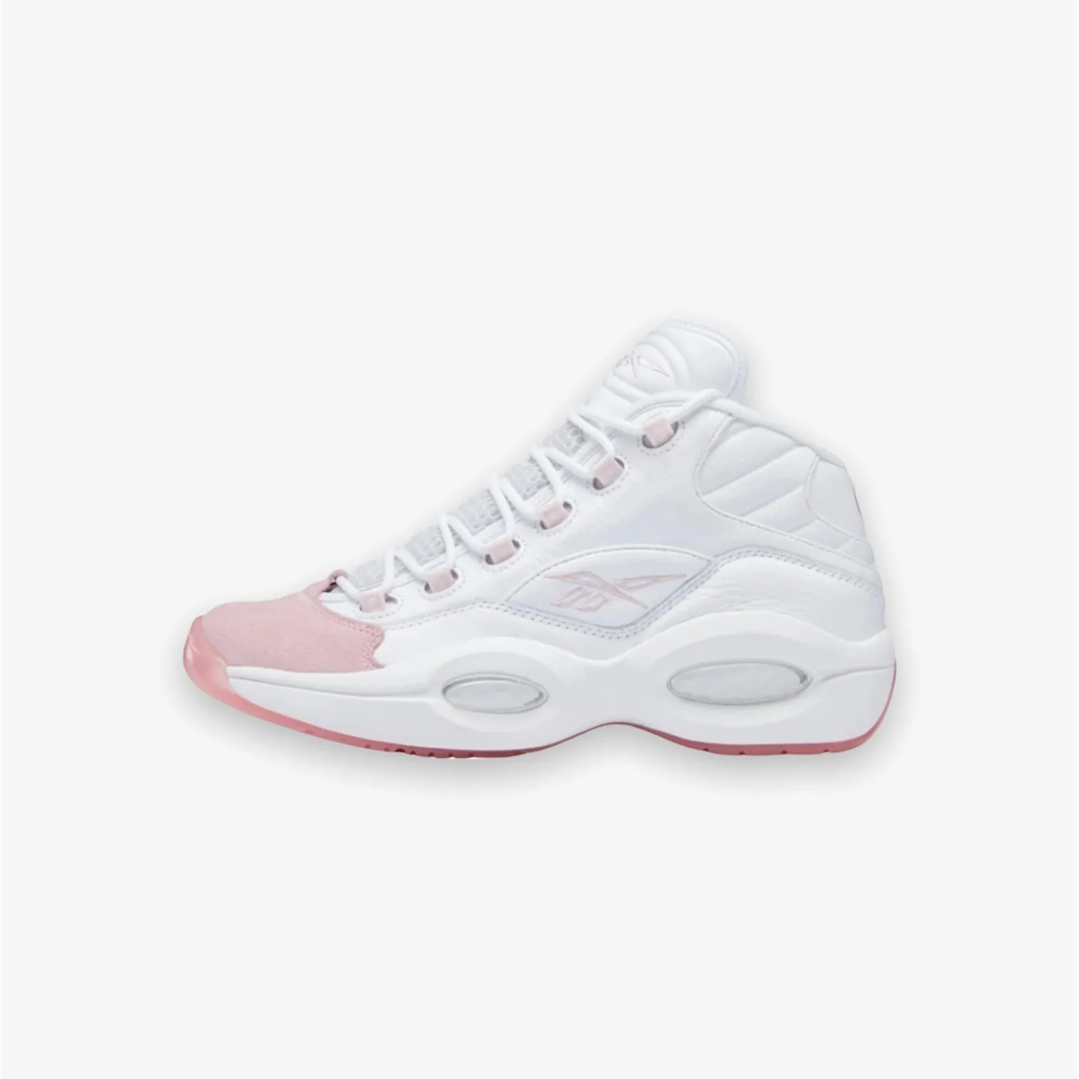 Reebok Question Mid Junior White Pink GX9357