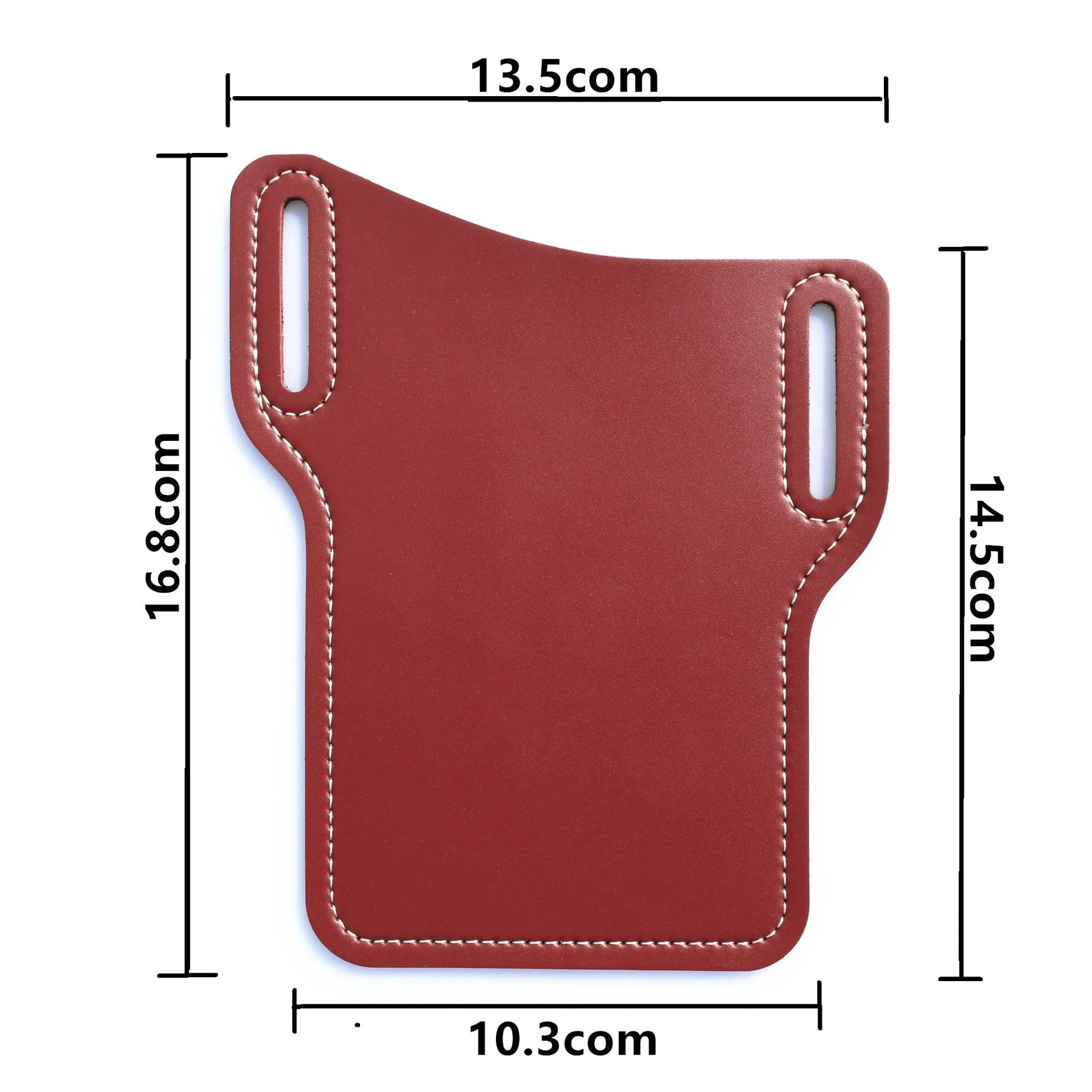 Retro Leather Waist Phone Holder