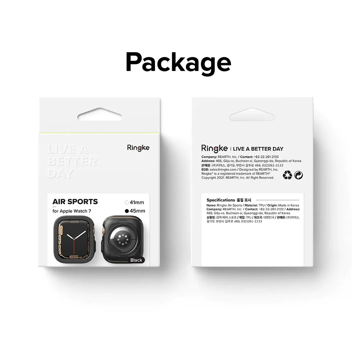 Ringke Air Sports Case for Apple Watch (45mm)