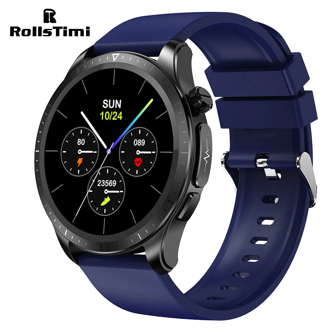 RollsTimi RT420 ECG Men's Smartwatches Luxury Business Sports Smart Watch for Women Fitness Tracker Bluetooth Calls, Sleep Tracking