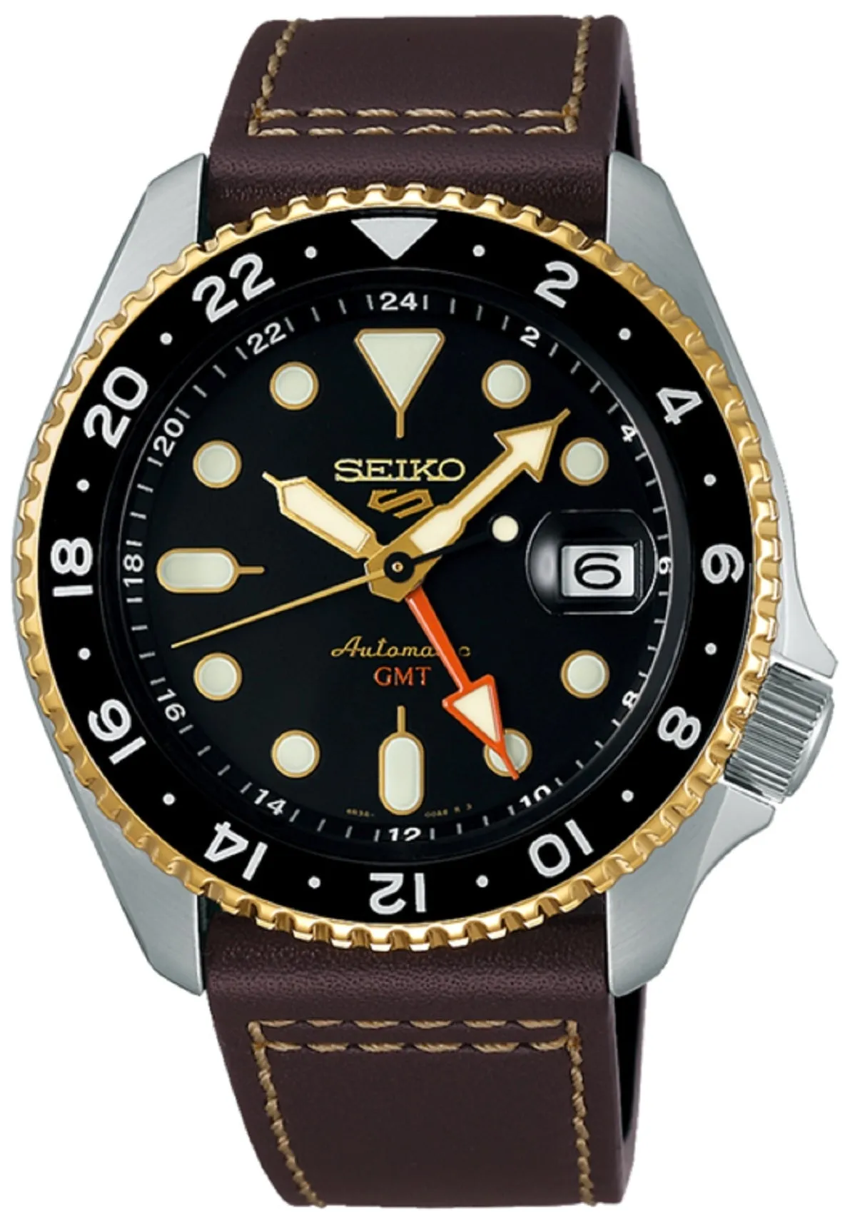 Seiko 5 Sports SSK036K1 SKX GMT Automatic Watch