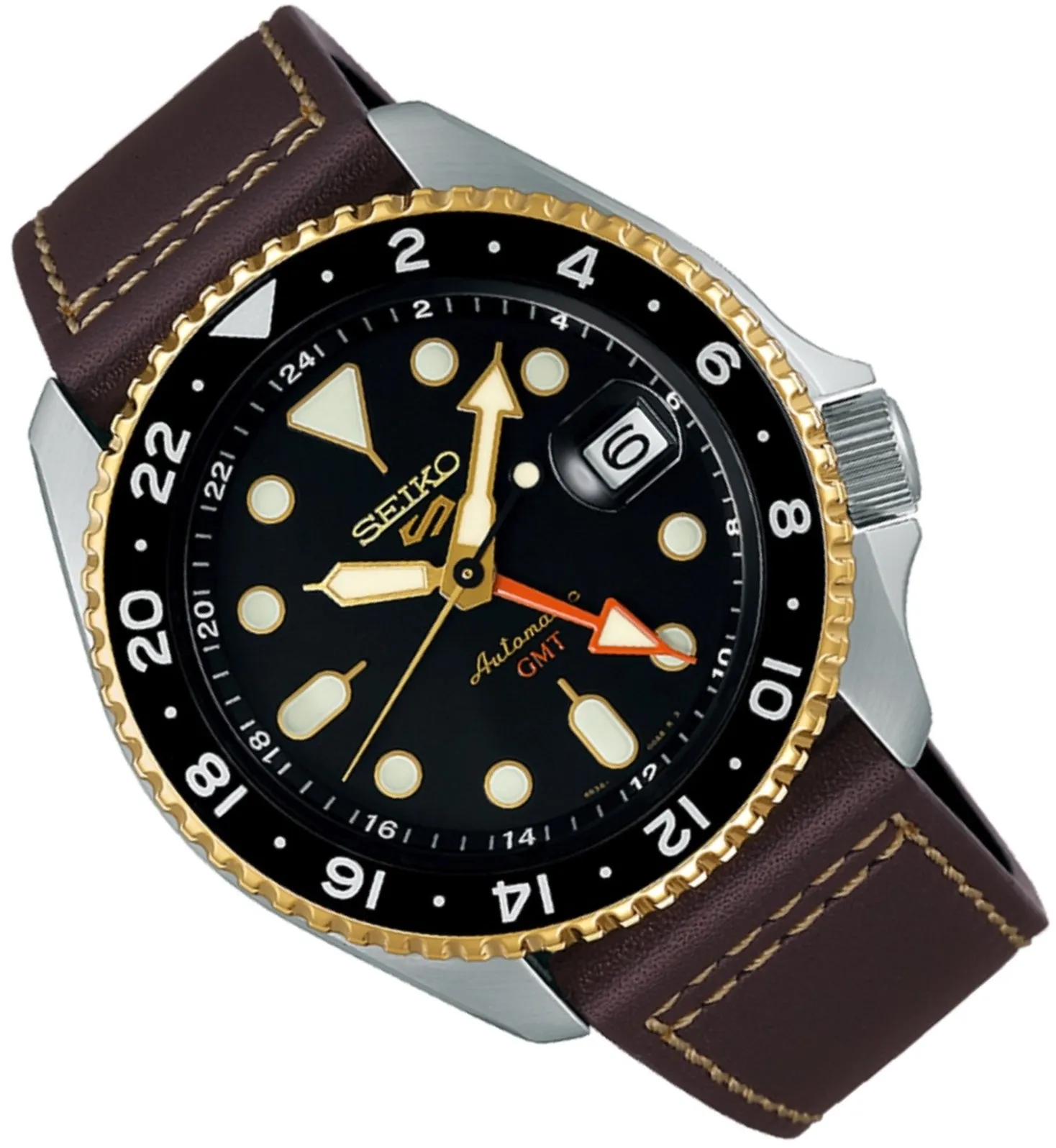 Seiko 5 Sports SSK036K1 SKX GMT Automatic Watch