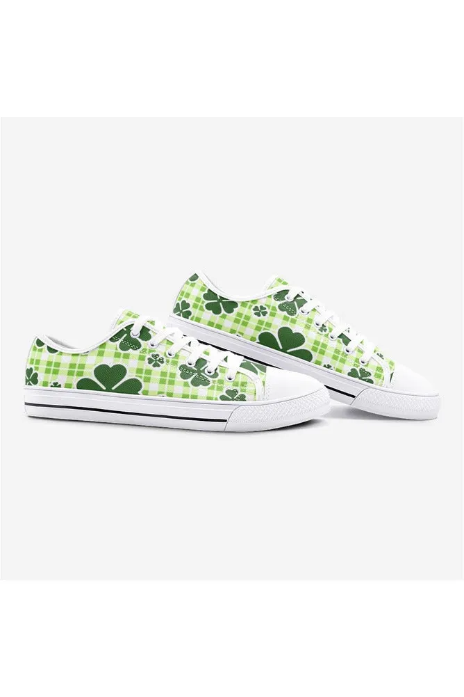 Shamrock Unisex Low Top Canvas Shoes