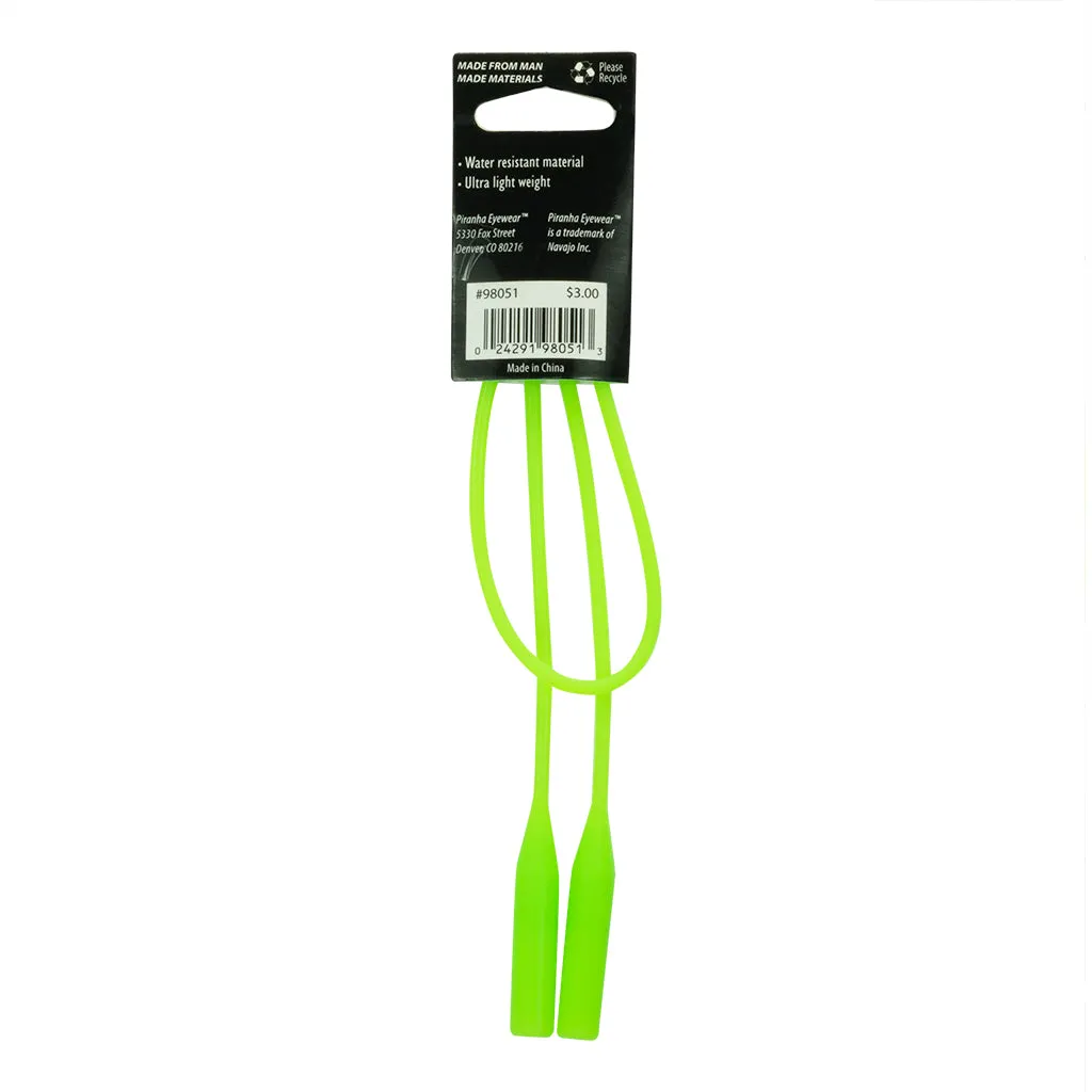 Silicone Sport Sunglasses Strap - Neon Green