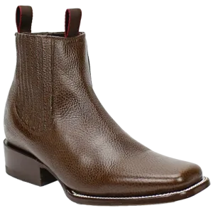 Silverton® Grizzly All Leather Square-Toe Short Boots (Mocha)