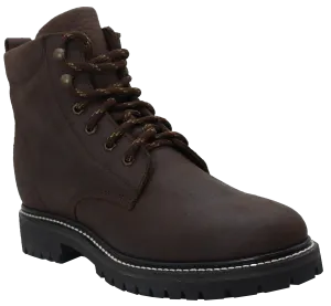 Silverton Lacer 6 All Leather Work Boots (Brown)