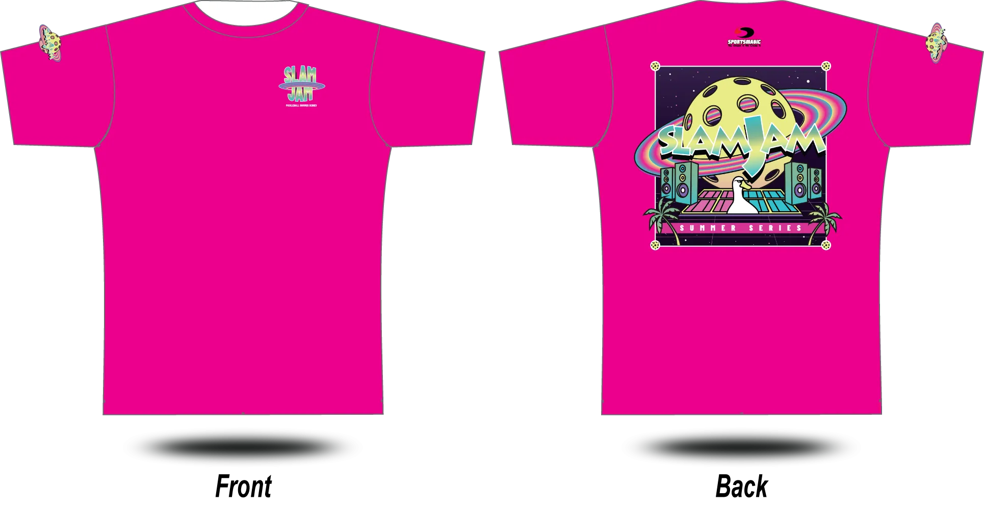 SLAM JAM (Summer Series) - Tee (Pink)