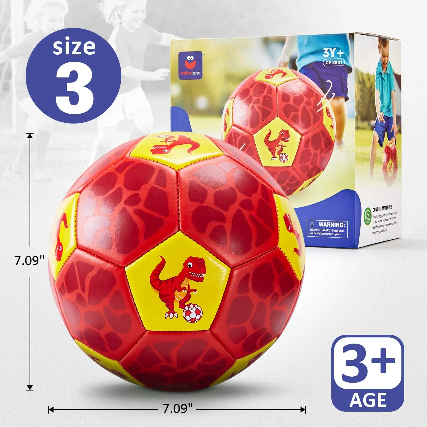 Soccer Ball Size 3 Hand Pump Mesh Bag