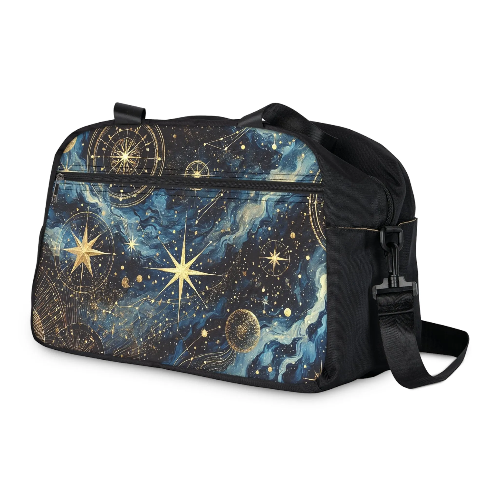 Spaced Out Constellation Fitness Handbag