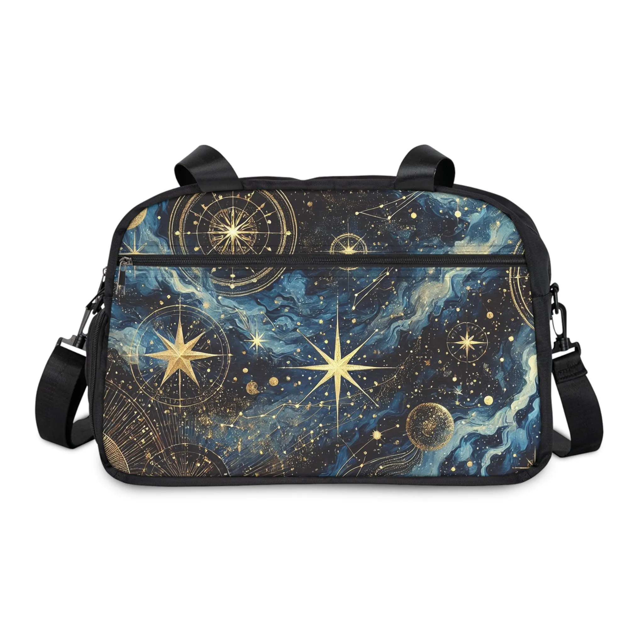 Spaced Out Constellation Fitness Handbag