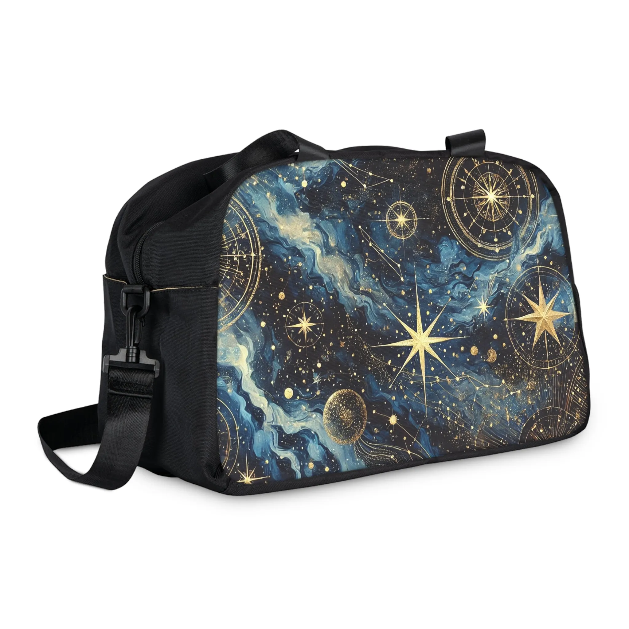 Spaced Out Constellation Fitness Handbag