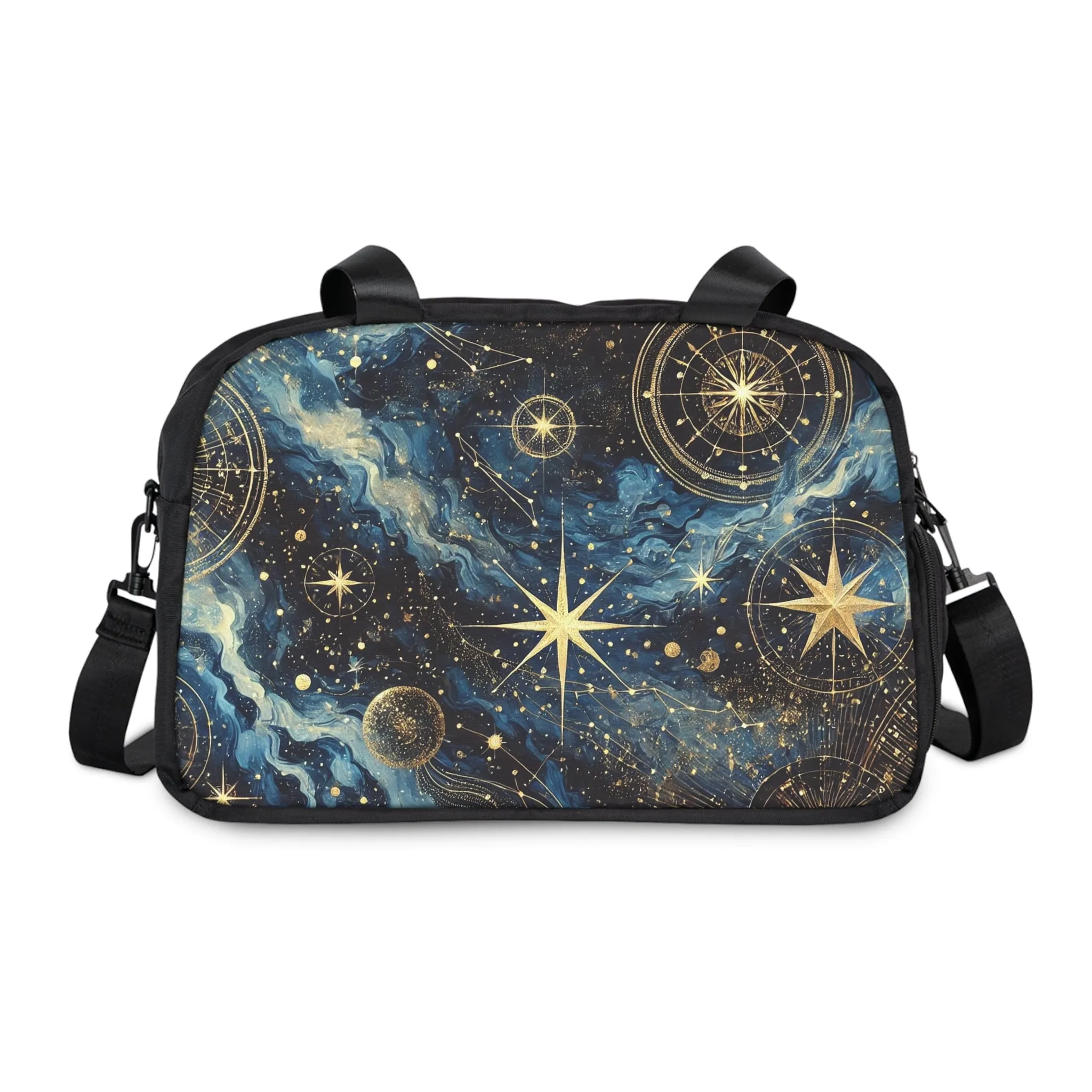 Spaced Out Constellation Fitness Handbag