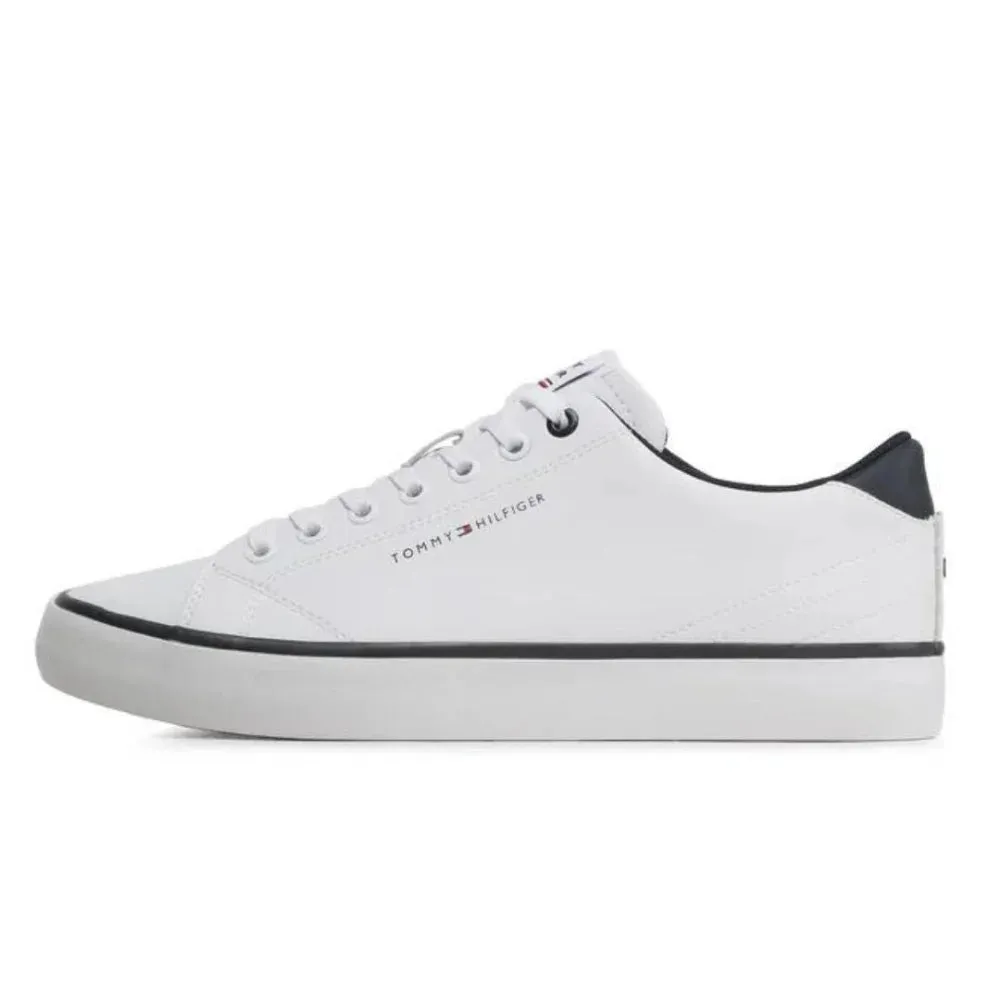 Tommy Hilfiger Hi Vulc Core Low Leather Men FM0FM04731-WHT