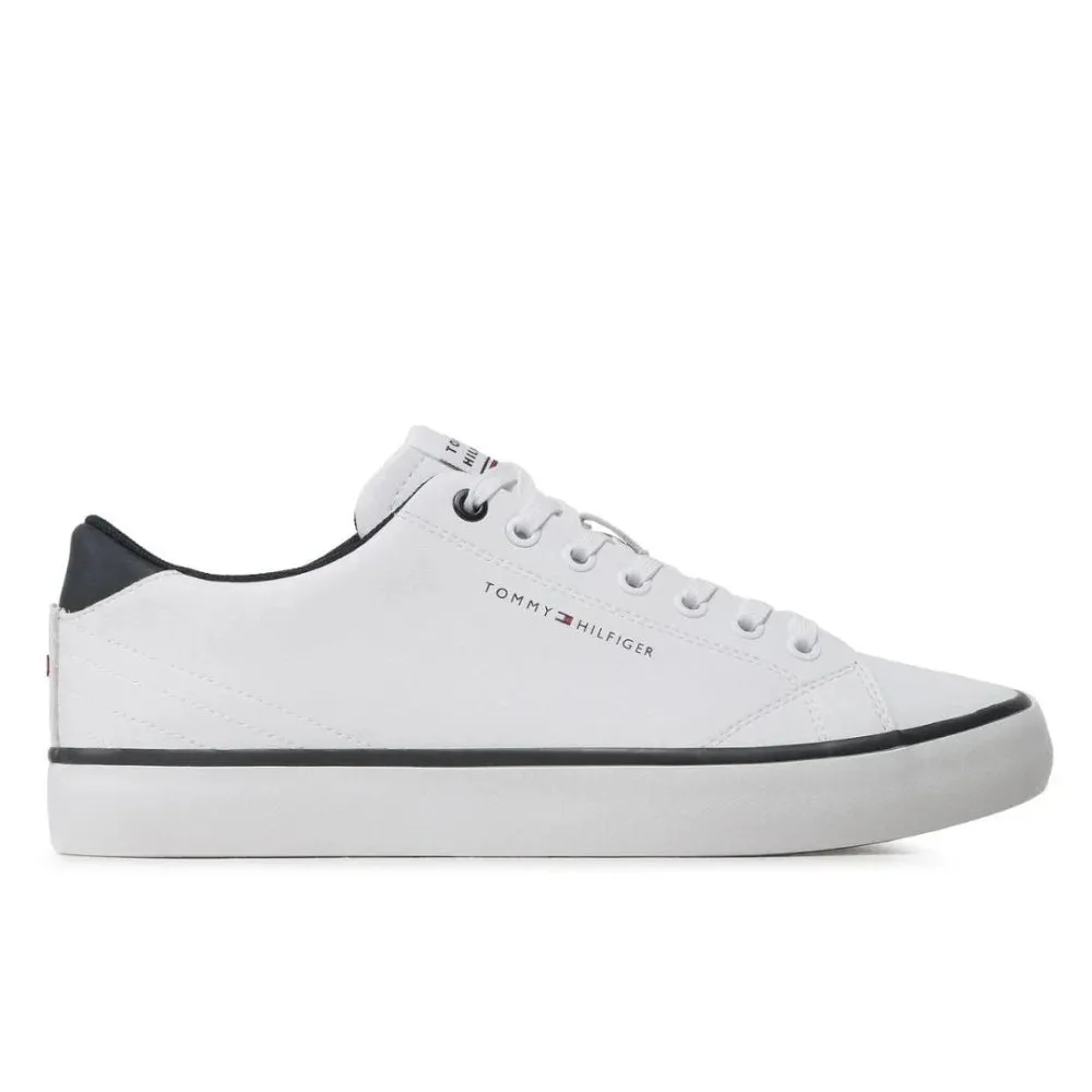 Tommy Hilfiger Hi Vulc Core Low Leather Men FM0FM04731-WHT