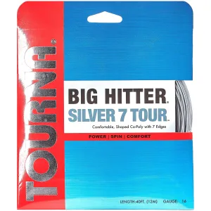 Tourna Big Hitter Silver 7 Tour 16g Tennis 12m String Set