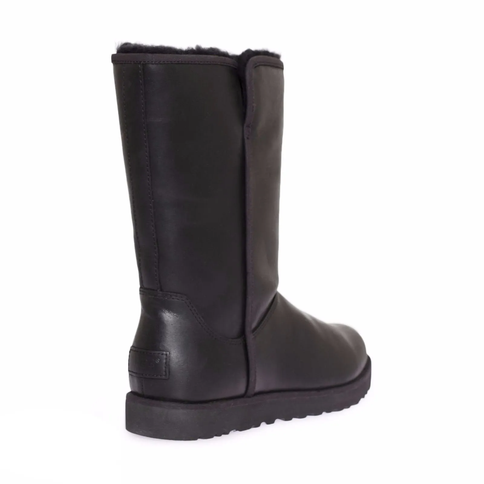 UGG Michelle Leather Black Boots