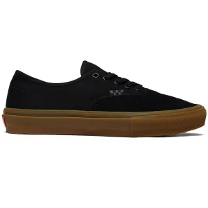 Vans Skate Authentic Shoes - Black/Black/Gum