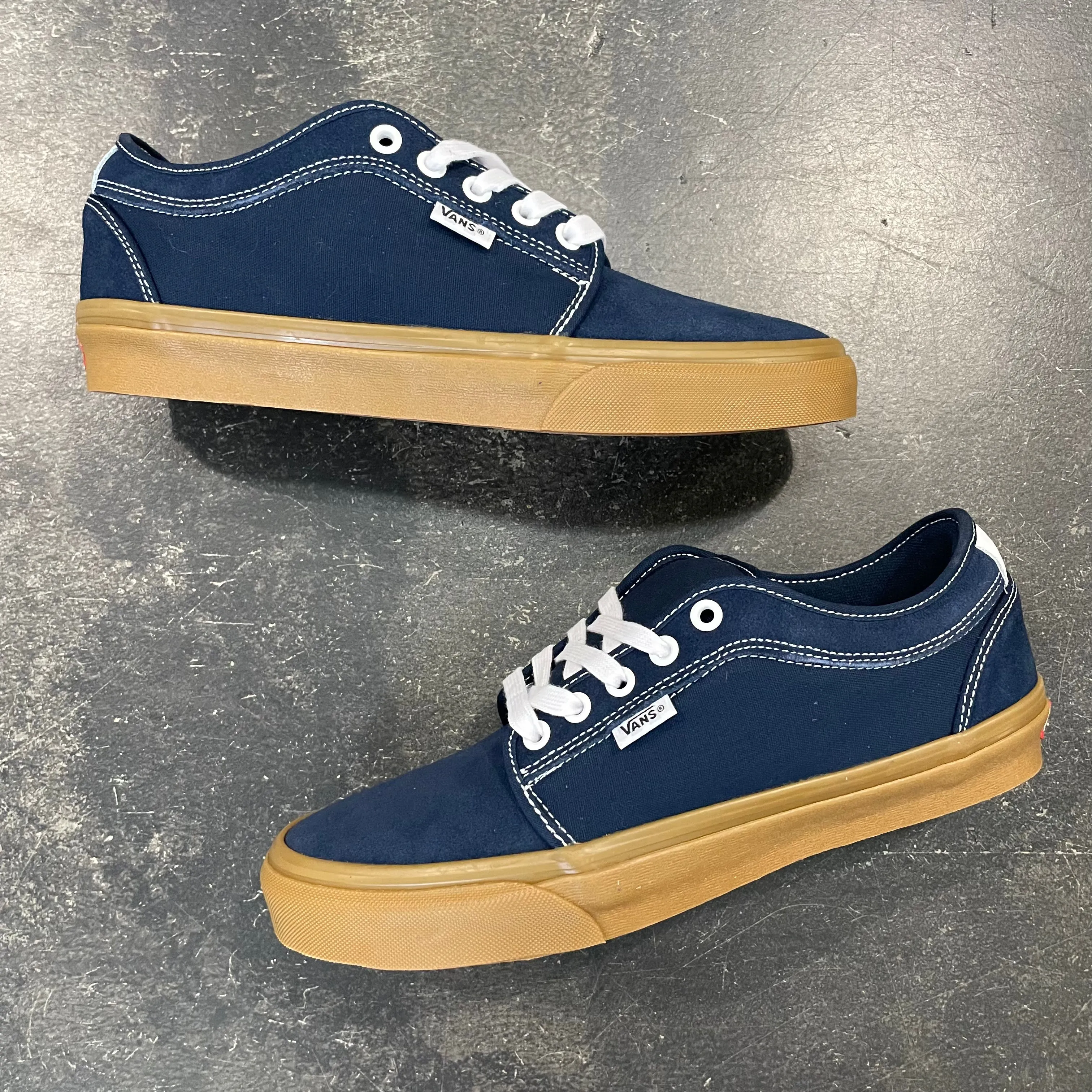 Vans Skate Chukka Low Dress Blues/Gum