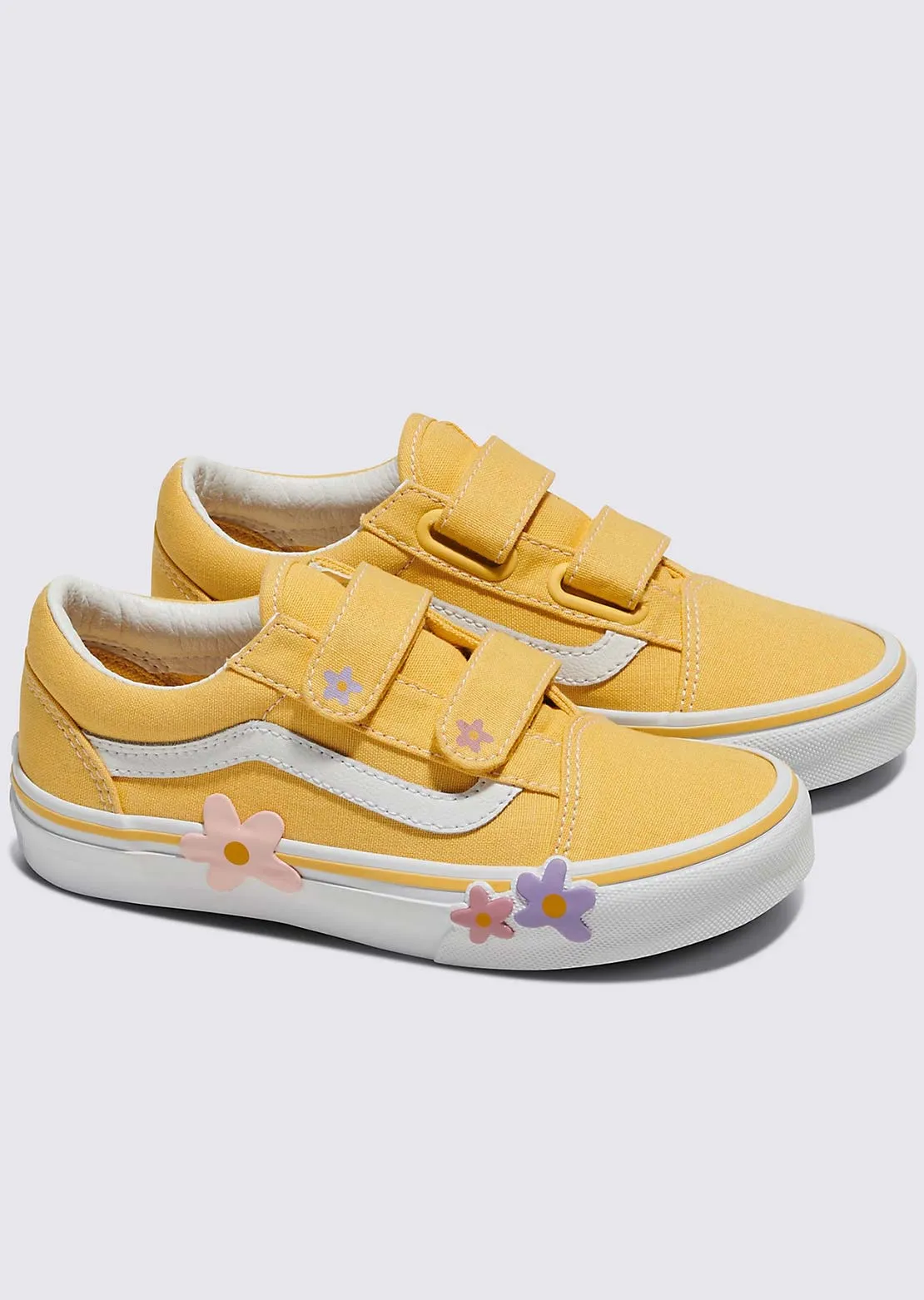 Vans Toddler Old Skool V Flower Shoes