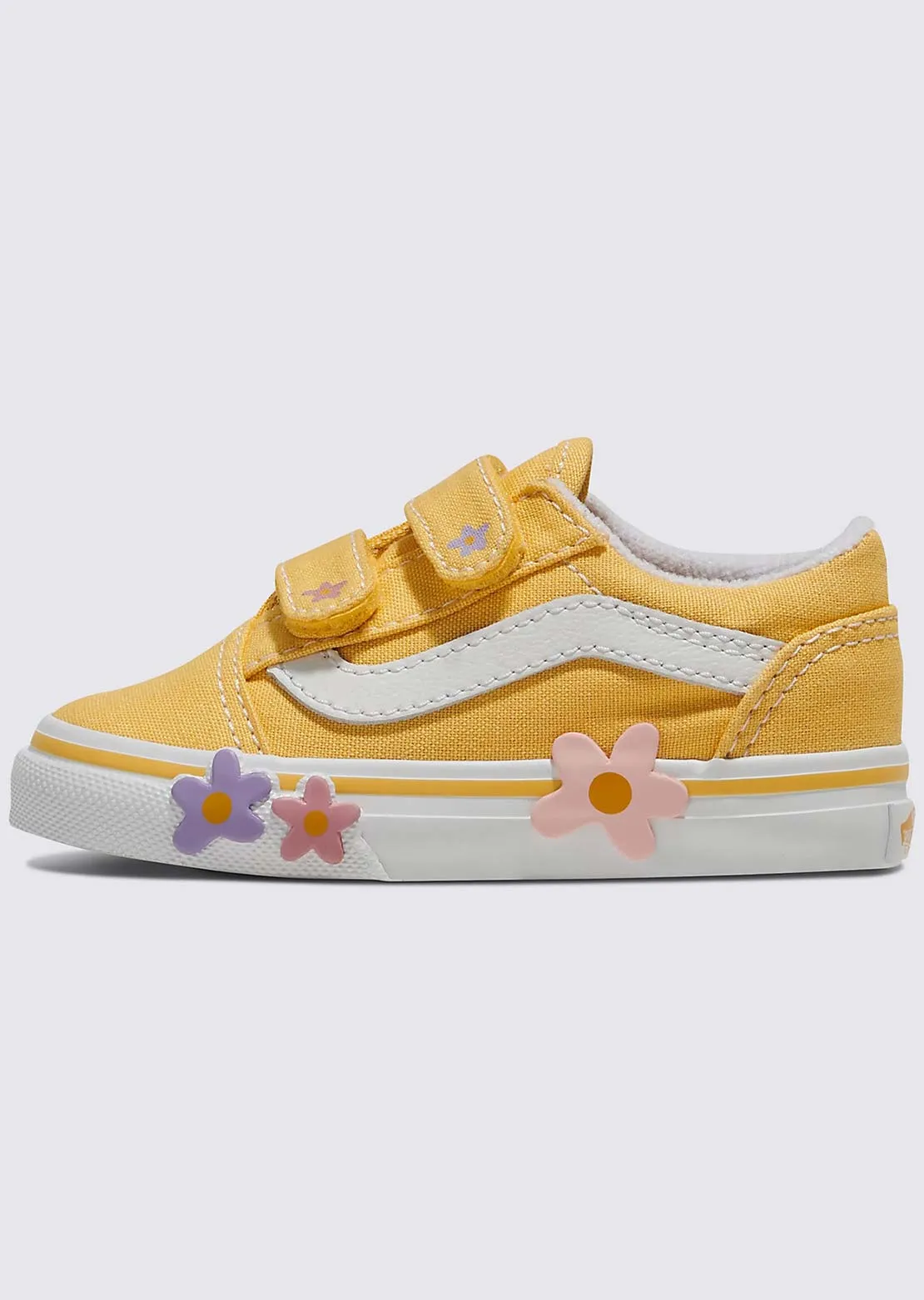 Vans Toddler Old Skool V Flower Shoes