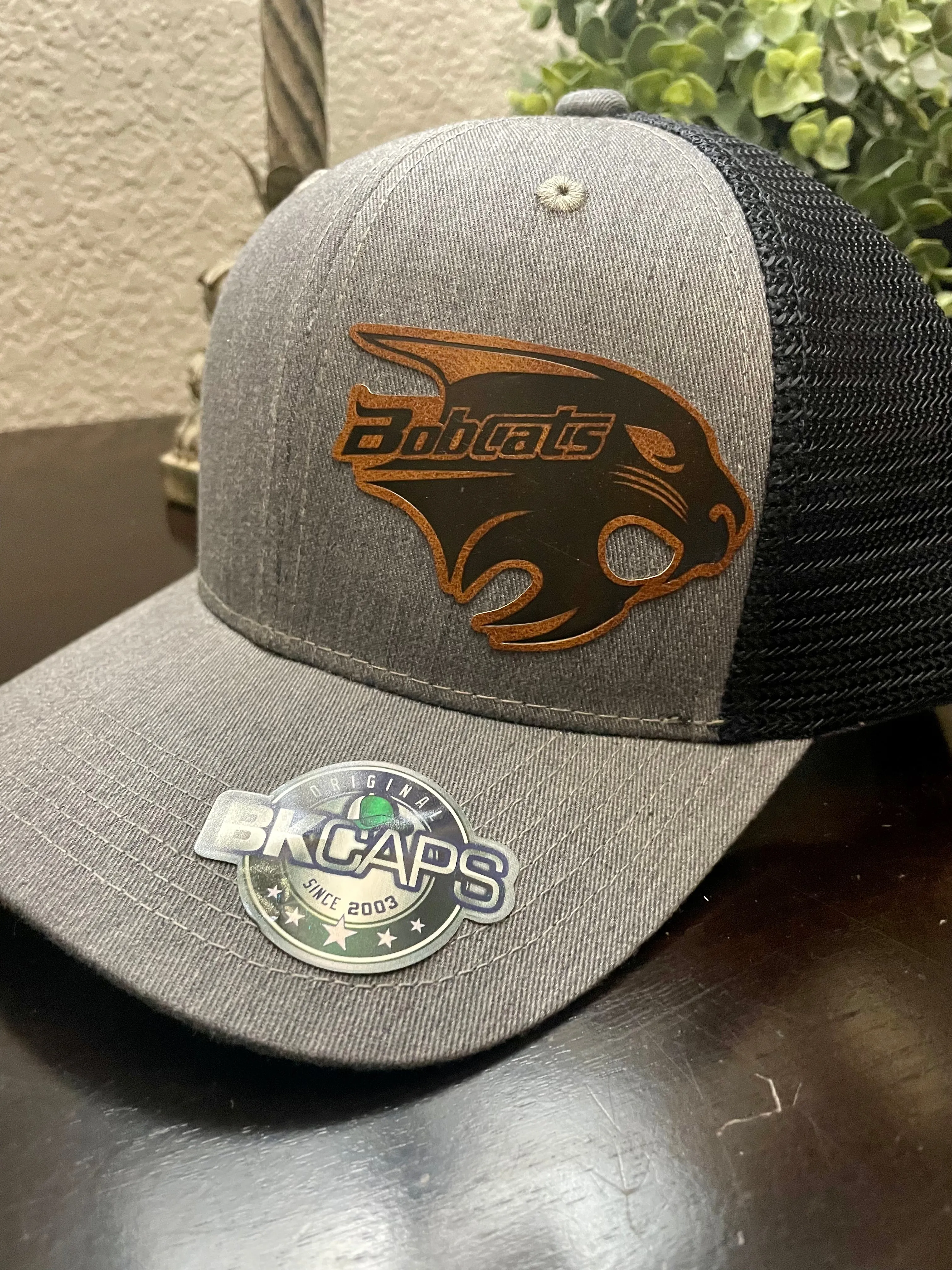 Vintage Bobcat Head Hats